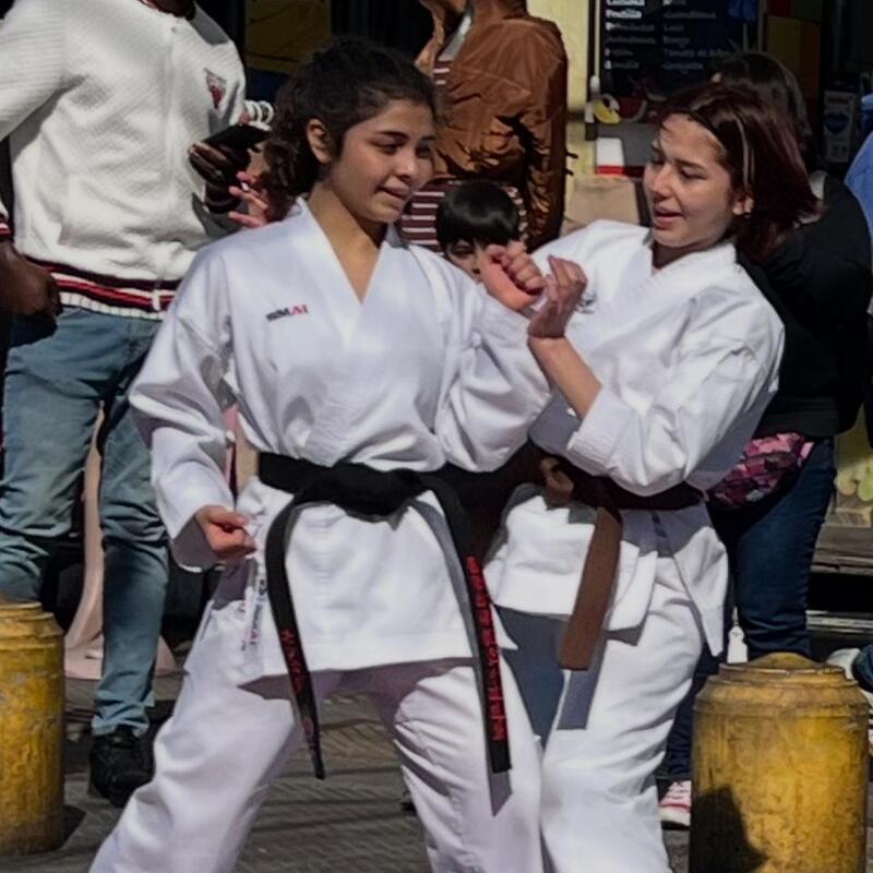 Violeta y Gianna